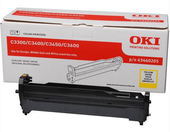 OKI 43460205 Drum Unit Yellow 43460205