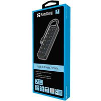 Sandberg 134-33 USB 3.0 Hub 7 Ports 134-33