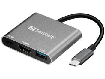 Sandberg 136-00 USB-C Mini Dock HDMI+USB 136-00