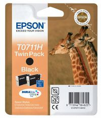 Epson C13T07114H10 Ink Black High Capacity 22.2ml C13T07114H10