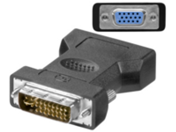 MicroConnect MONAJ Adapter DVI-I 24+5 - HD15 M-F MONAJ
