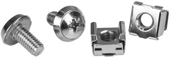 StarTech.com CABSCREWM62 M6 CAGE NUTS & SCREWS CABSCREWM62 StarTech.com CABSCREWM62 M6 CAGE NUTS & SCREWS CABSCREWM62