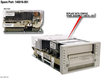 HP 146016-001-RFB DRV.DLT 20/40.SE.CPA CODE 146016-001-RFB