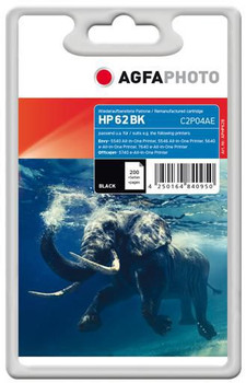 AgfaPhoto APHP62B Ink Black HP No. 62 APHP62B