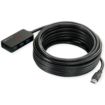 Roline 12.04.1098 USB3.2 Gen1 Hub. 4 Ports. 12.04.1098