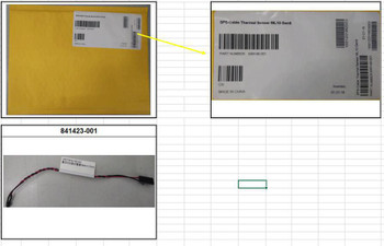 Hewlett Packard Enterprise 849149-001-RFB ML10 Gen9 Thermal sensor Cable 849149-001-RFB