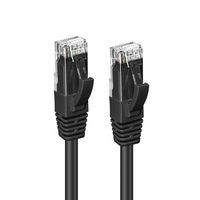 MicroConnect MC-UTP6A005S CAT6A UTP 0.5m Black LSZH MC-UTP6A005S