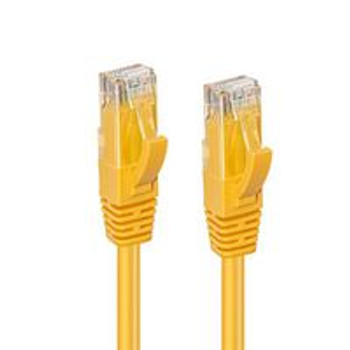 MicroConnect MC-UTP6A005Y CAT6A UTP 0.5m Yellow LSZH MC-UTP6A005Y