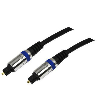 LogiLink CAB1101 TosLink Kabel 1.5mblack St/St CAB1101