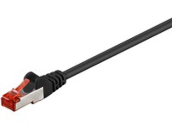 MicroConnect B-FTP601S F/UTP CAT6 1m Black PVC B-FTP601S