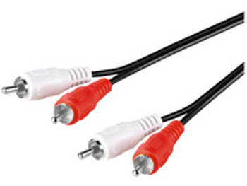 MicroConnect AUDCC2 2XRCA - 2XRCA 1.5M M-M AUDCC2