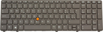 HP 701977-BG1 Keyboard SWISS 701977-BG1