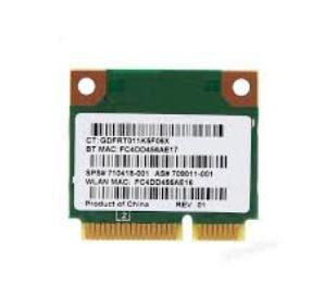 HP 710418-001 Wlan Mt7630E 802.1Bgn+Bt4 1X 710418-001
