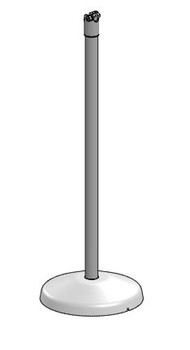 Ergonomic Solutions DTFF201-02 FLOORSTAND WITH DURATILT DTFF201-02