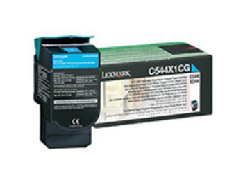 Lexmark C544X1CG Cyan Return Program Print C544X1CG