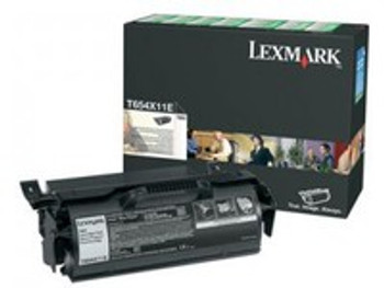Lexmark T654X11E Black Return Program Print T654X11E