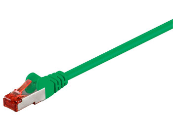 MicroConnect SSTP60015G S/FTP CAT6 0.15m Green LSZH SSTP60015G