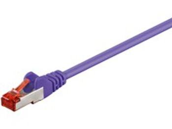 MicroConnect SSTP60015P S/FTP CAT6 0.15m Purple LSZH SSTP60015P