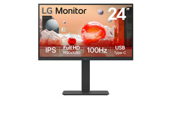 Lg Ba750 23.8 " 1920 X 1080 Pixels Full Hd Ips Panel Hdmi Displayport Usb-C Moni 24BA750-B.AEK