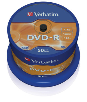 Verbatim 43548 DVD-R General 16X 4.7GB 43548