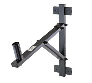 K�nig & Meyer 24110-000-55 24110 Wall Steel Black 24110-000-55