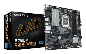 Gigabyte B760M D3HP WIFI6 Motherboard - Supports Intel B760M D3HP WIFI6