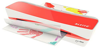 Leitz iLAM Home A4 Laminator Red ILAMHOMEA4RED