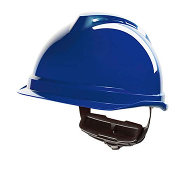 Msa V-Gard 520 Peakless Safety Helmet Blue MSAGV952B