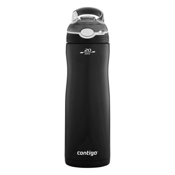 Contigo Ashland Chill Autospout Bottle 20Oz/592Ml Matte Black  - 2136778 2136778 Contigo Ashland Chill Autospout Bottle 20Oz/592Ml Matte Black  - 2136778 2136778