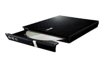 Asus Sdrw-08D2s-U Lite External Slimline Dvd Re-Writer Usb 8X Black Cyberli 90-DQ0435-UA221KZ