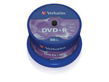 Verbatim 43550 DVD+R  16X 4.7GB Branded 43550