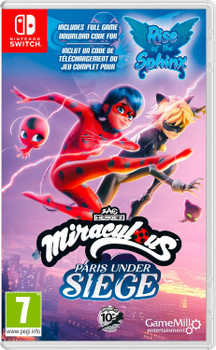 Miraculous 1 & 2 Rise of the Sphinx Paris Under Siege Nintendo Switch Game