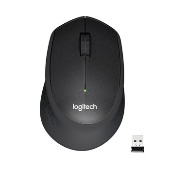 Logitech M330 SILENT PLUS Right-hand Mechanical RF Wireless 1000 DPI Black 910-004909