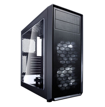Fractal Design Focus G Black Window Mid Tower Atx Pc Case FD-CA-FOCUS-BK-W