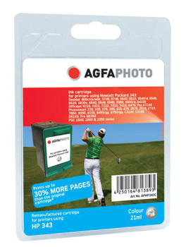 AgfaPhoto APHP343C Ink Color HP No. 343 APHP343C