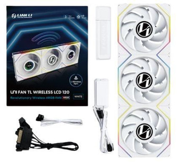 Lian Li 12TLLCD1W3W Computer Cooling System 12TLLCD1W3W