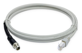 Planet CB-M12X8M10G-200 8-Pin X-Coded M12 Male to CB-M12X8M10G-200