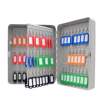Valuex Key Cabinet 93 Hook Key Lock Steel Grey KC93GY
