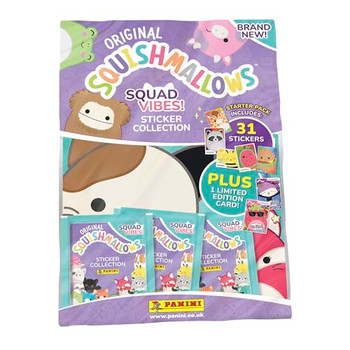 Panini Squishmallows Squad Vibes Sticker Collection
