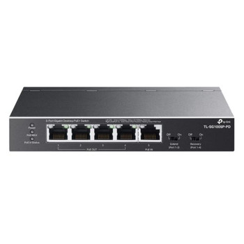 Tp-Link TL-SG1005P-PD 5-Port Gigabit Desktop Poe+ Switch With 1-Port Poe++ In An TL-SG1005P-PD Tp-Link TL-SG1005P-PD 5-Port Gigabit Desktop Poe+ Switch With 1-Port Poe++ In An TL-SG1005P-PD