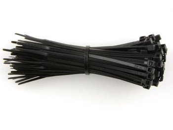Valuex Cable Ties 100X2.5Mm Black Pack 100 4CAB100