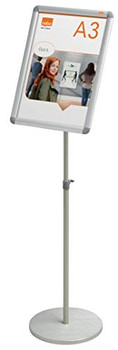 Nobo Sign Holder Snap Frame Floor Standing A3 1902384 1902384 Nobo Sign Holder Snap Frame Floor Standing A3 1902384 1902384