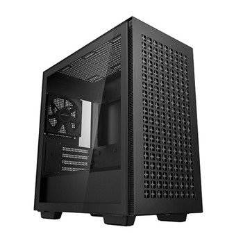 Deepcool Ch370 Micro Atx Case With Tempered Glass Side Panel 2 X Usb 3.0 4 X Exp R-CH370-BKNAM1-G-1