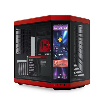 Hyte Y70 Touch Infinite Mid Tower Case Black Cherry E-Atx/Atx/M-Atx/M-Itx CS-HYTE-Y70TTI-RB
