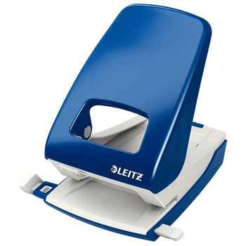 Leitz 5138 Nexxt 2 Hole Punch Metal 40 Sheet Blue 51380035 51380035