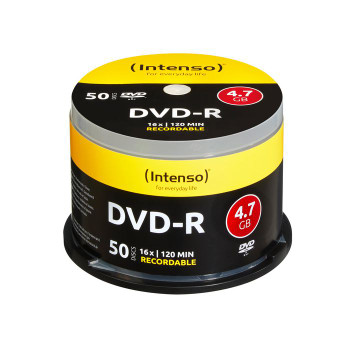Intenso 4101155 DVD-R 4.7GB. 16x 50er Spindel 4101155