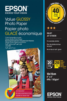 Epson C13S400044 VALUEGLOSSYPHOTOPAPER 10X15CM C13S400044