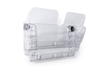 Durable Flexiplus 2 A4 Landscape Magnetic Literature Holder Wall Mounted Documen 1709022400 Durable Flexiplus 2 A4 Landscape Magnetic Literature Holder Wall Mounted Documen 1709022400