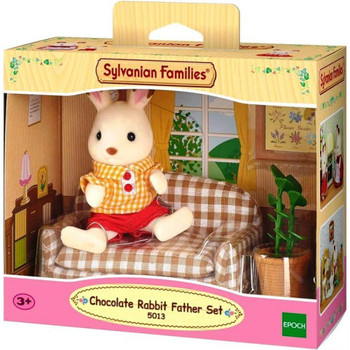 Sylvanian Families Chocolate Rabbit Father Set 5013 5013