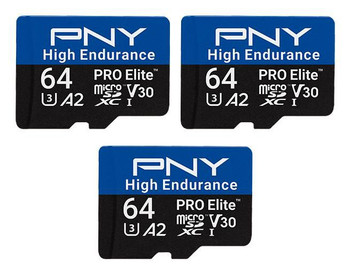 PNY P-SDU64GX3V32100PHE-GE Pro Elite 64 Gb Microsdxc P-SDU64GX3V32100PHE-GE